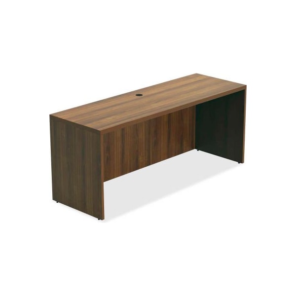 Lorell Lorell Credenza - 59" x 23.6" x 30" - Walnut - Chateau Series 34311 - main